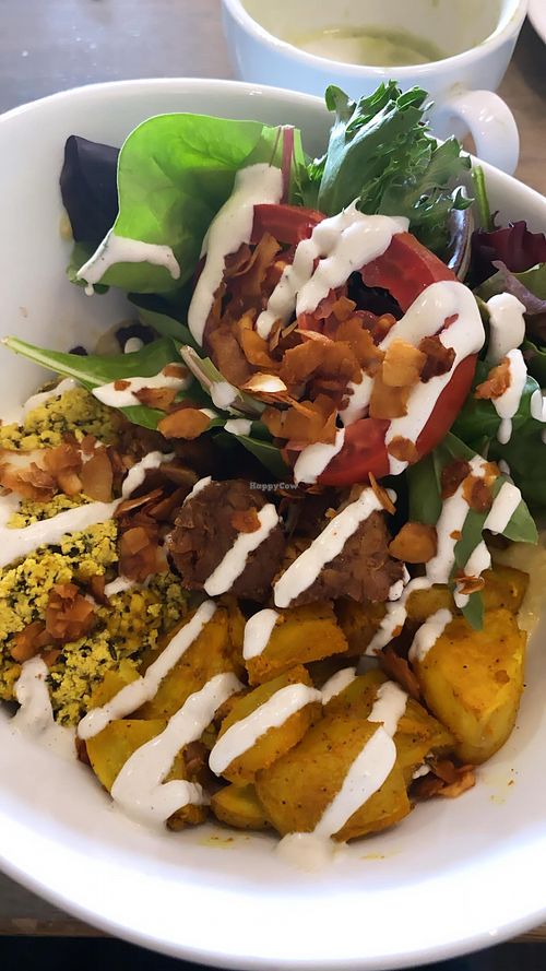 Breakfast bowl at The Sanctum Cafe in Orlando