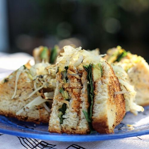 Club Sándwich at Casita Ecovegana de Zihuatanejo Cooperativa in Zihuatanejo