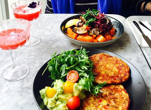 Pancakes!!  at Redemption - Shoreditch in East London