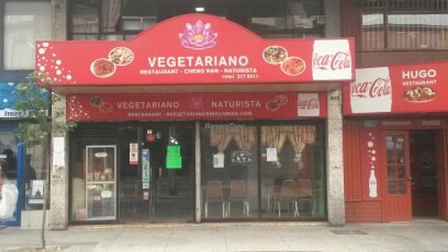 Entrance at Vegetariano Naturista Cheng Nan in Concepcion