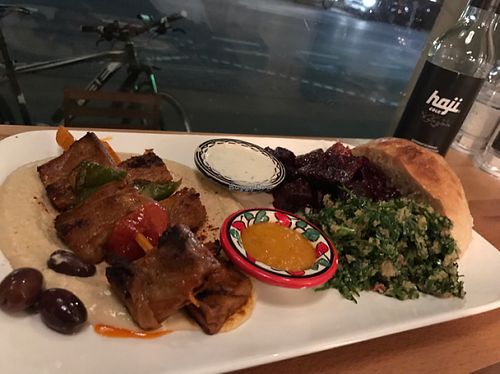 Vegan Schawarma at Mataim - Gourmet Falafel in Cologne