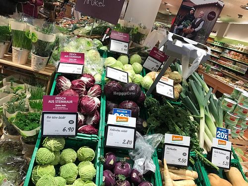 veggies at Alnatura in Zurich