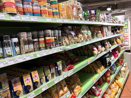 inside at Alnatura in Zurich