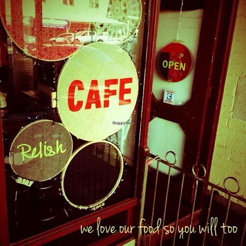 Entrance to cafe at Relish Kalgoorlie in Kalgoorlie