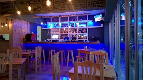 inside at Mashke Vegan Bar in Playa Del Carmen