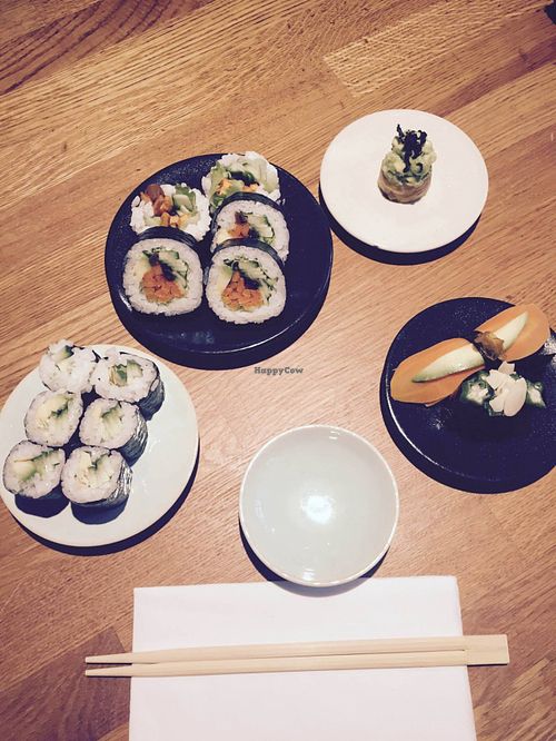 Lunch set @ Youmiko Vegan Sushi at Youmiko Vegan Sushi - Hoża in Warsaw