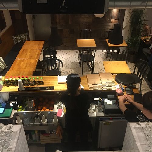 looking in  at Youmiko Vegan Sushi - Hoża in Warsaw