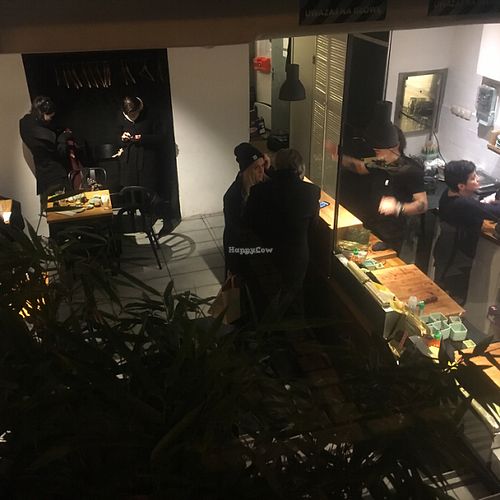 looking in  at Youmiko Vegan Sushi - Hoża in Warsaw