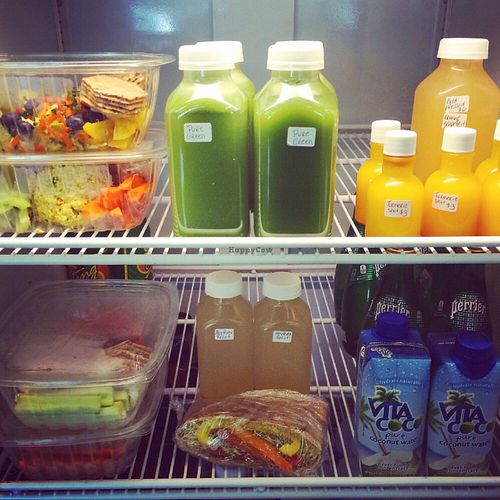 quick and ready go fridge!  at Pure Natural Market in Hilton Head Island