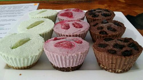 raw vegan cheesecakes at Herbee's Garden Cafe in Hahndorf