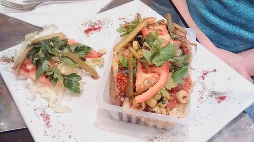 Filled potatoe at Le Mezze du Chef - Menilmontant in Paris