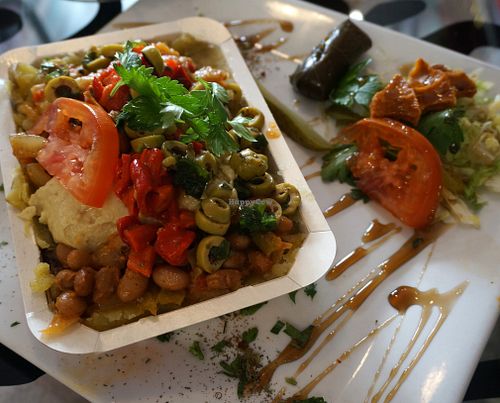 Kumpir (vegan version) at Le Mezze du Chef - Menilmontant in Paris