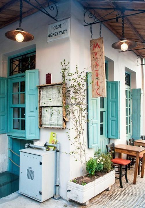 Mystic pizza in Kallimarmaro Satdium at Mystic All Day Cafe in Athens