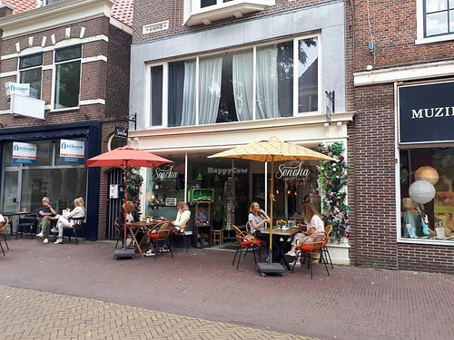 Outside at Sencha Lunchstore in Alkmaar