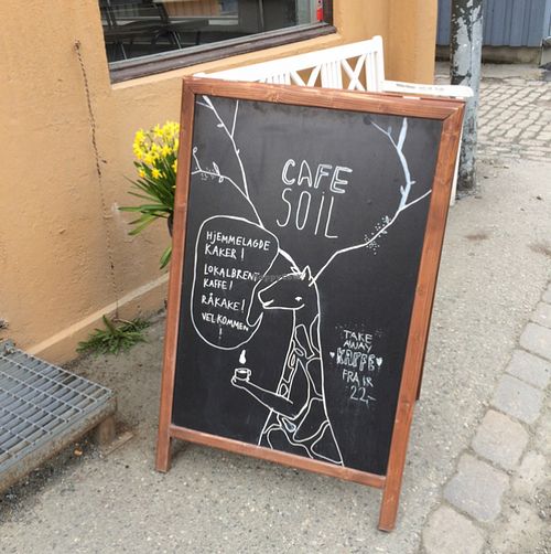 cafe soil at Kafe Soil in Trondheim