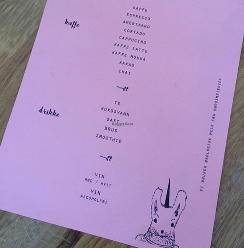 Menu 2 at Kafe Soil in Trondheim