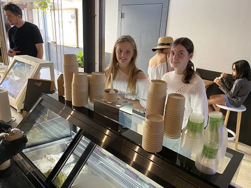 Gelato time at Space Bars Gelato in Lismore