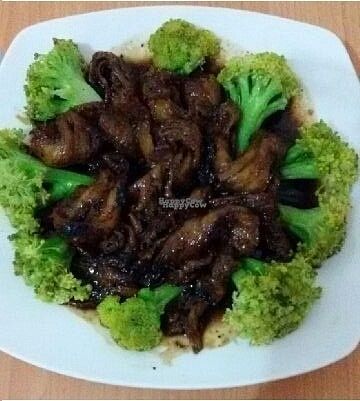 ayam saus inggris at SA Vegetarian in 