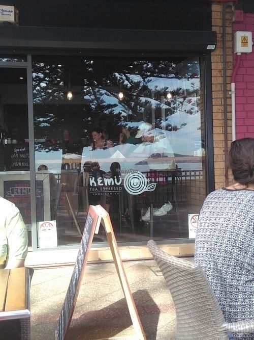 outside at Kemu in Terrigal