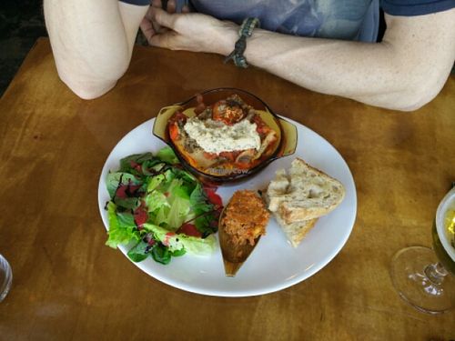 Lasagna  at Kaffi Vinyl in Reykjavik