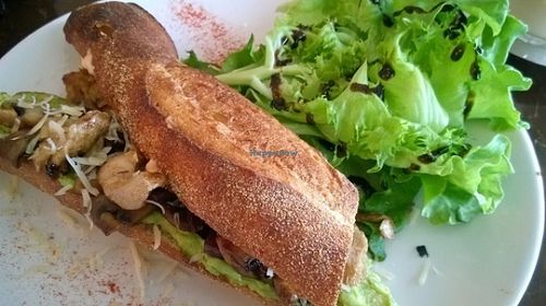 The Kawai sandwich with Oomph was excellent at Kaffi Vinyl in Reykjavik