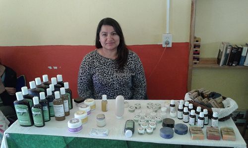 Productos de higiene personal y para el hogar en Cholu Market at Cholu Market in Cholula