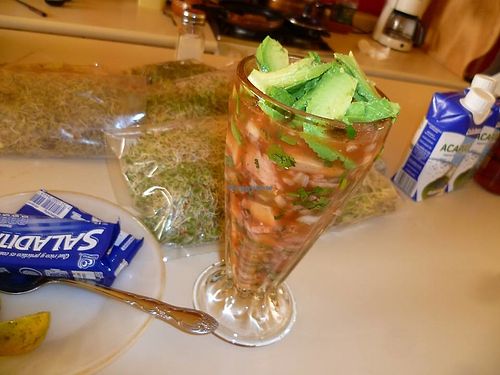 Coctel de setas at Cholu Market in Cholula