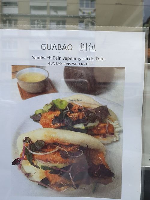 Guabao sandwitch at Le Thé in Geneva