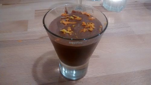 Chocolate mousse at ivlo in Paris