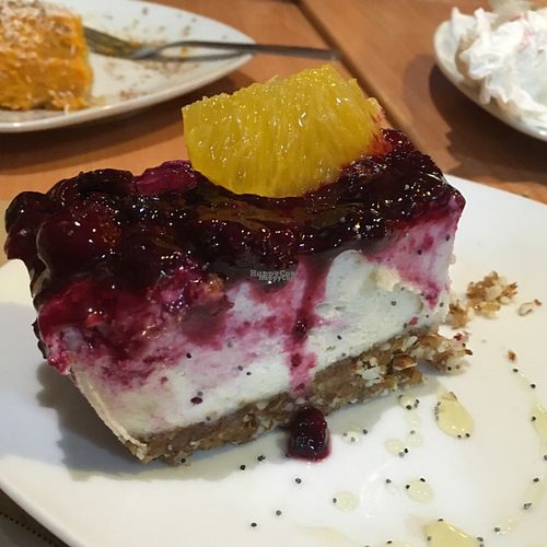 Best 'cheese cake' ever! at Hicuri in Granada