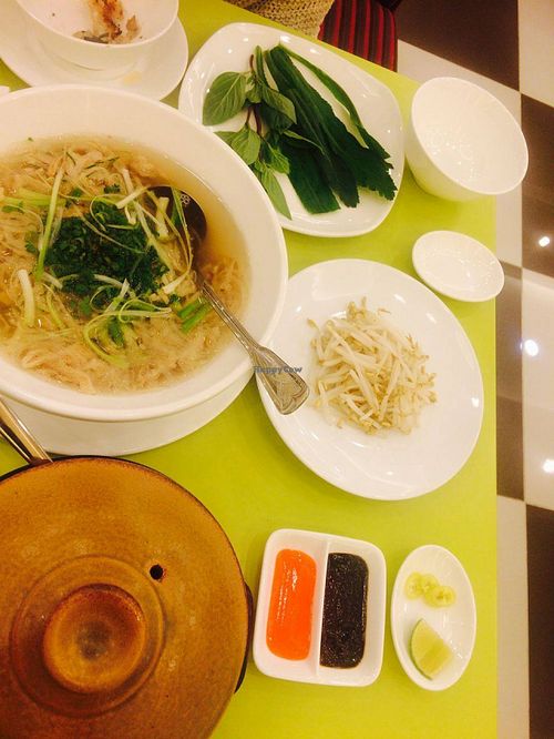 Phở Hoa Đăng at Loving Hut Hoa Dang in Hanoi