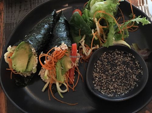 Nori Rolls at The Plant Gallery in Bondi