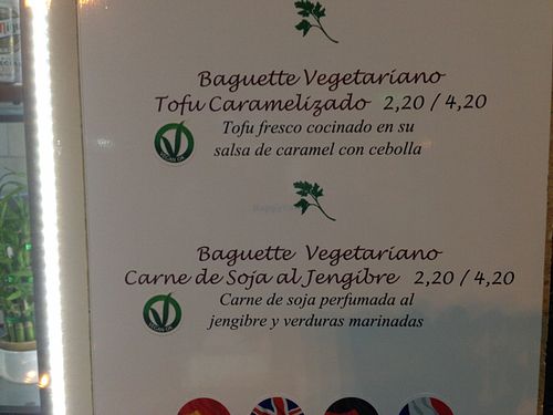 veg options at Saigon Delice Restaurant in Valencia