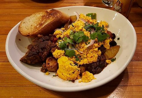 Vegan slinger at The Mud House in St Louis