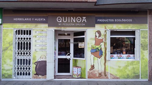 Outside at Quinoa Mi Pequeña Druida in Murcia