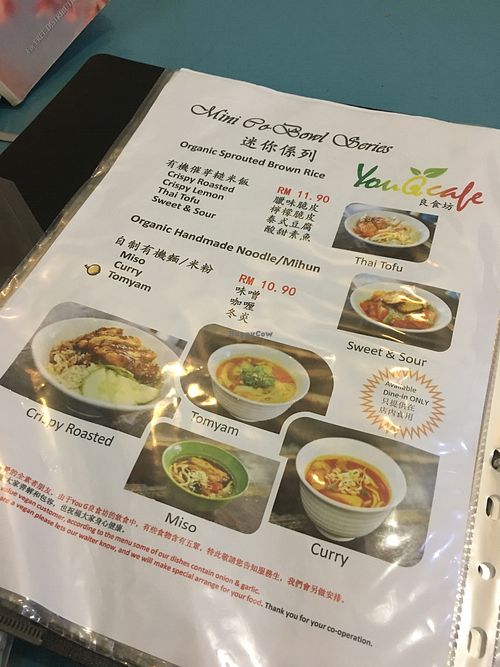 Specials  at You G Cafe in Kajang