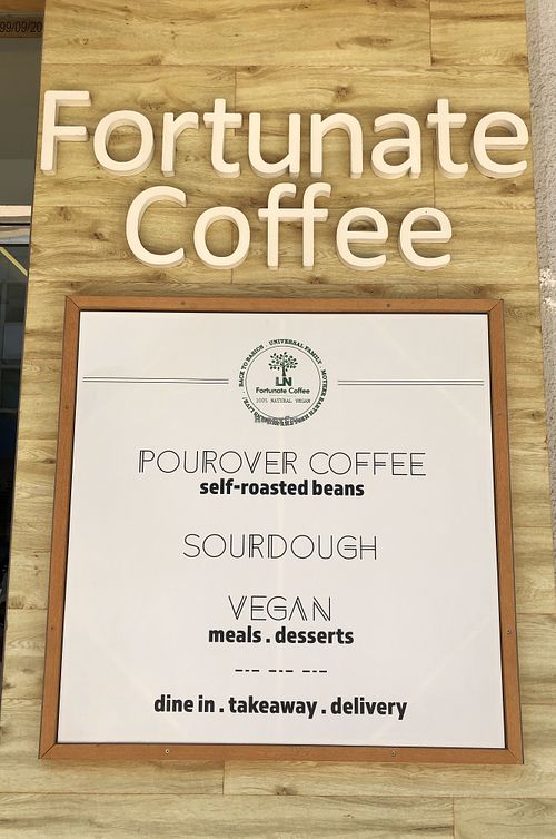 from the outside at LN Fortunate Coffee - Solaris Mont Kiara in Kuala Lumpur