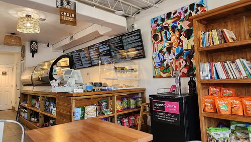 Inside at Screaming Carrots in Hallandale Beach