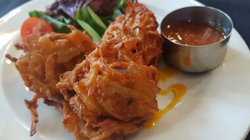 Onion Pakoda at Golden Ambal in Edinburgh