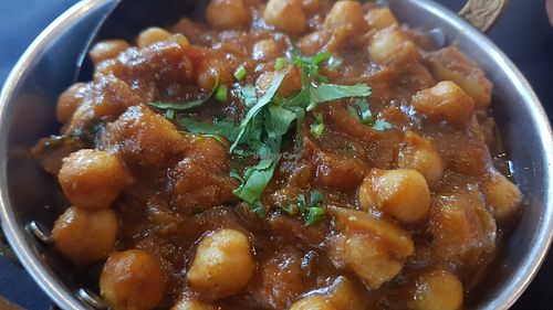 Channa Masala at Golden Ambal in Edinburgh