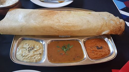 Masala Dosa at Golden Ambal in Edinburgh