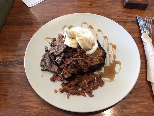 Banana bread at Wholefoods Kitchen in Bendigo