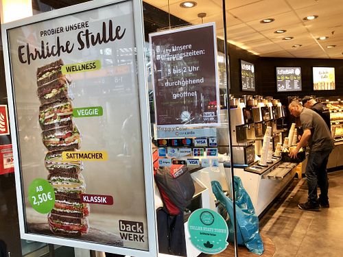 view inside at backWERK - Hauptbahnhof in Berlin