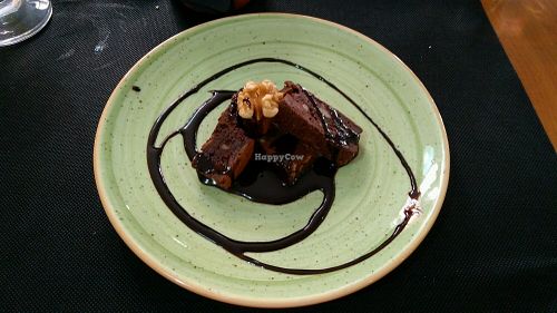 Brownie  at LaQuinoa in Zaragoza