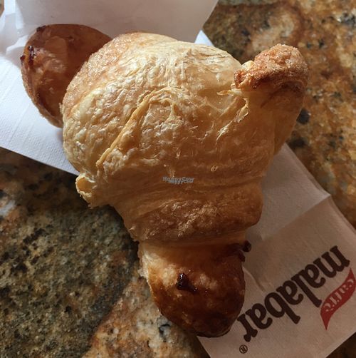 vegan croissant with apricot filling  at 'L Cit Cafe in Turin