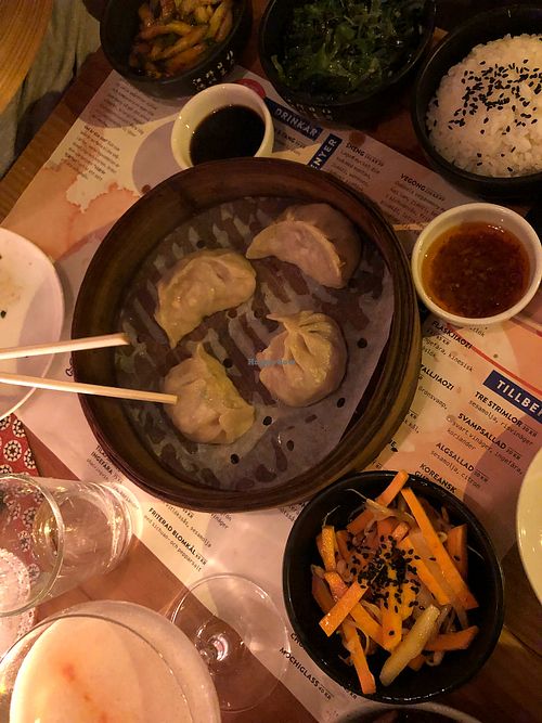 Mini dishes at Dubbel Dubbel in Malmo