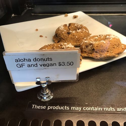 Vegan donuts at The Coffeesmith Cafe  in Homer