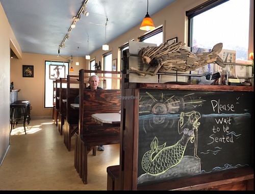 dining room at The Little Mermaid Cafe in Homer