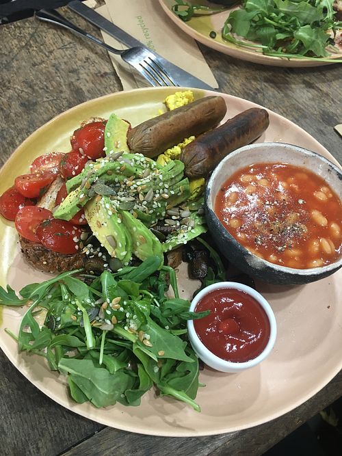 Breakfast at Cupcakes and Shhht in East London