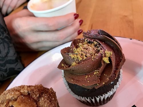 cupcake at Cupcakes and Shhht in East London